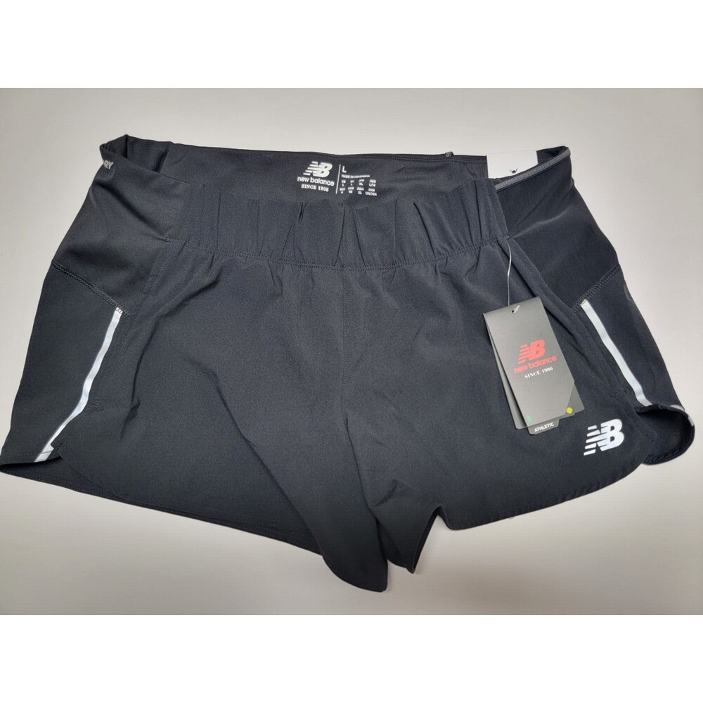 *NWT* New Balance Women's Large Impact Run 3 Inch Reflective Running Short